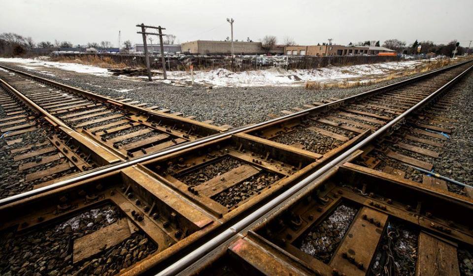 Square Railway Crossing "daimond cross" Near Rohri Station Rohri
