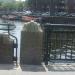 Machineslootbrug in Amsterdam city