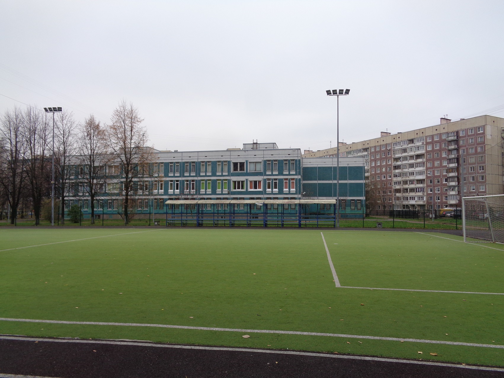 Гимназия № 41 - Saint Petersburg | school, 1986_construction