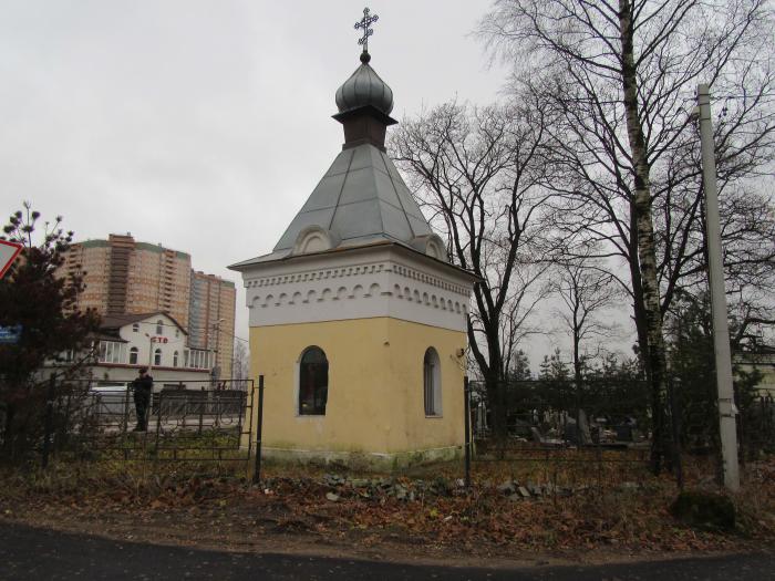 Часовня Александра Невского Мурино