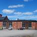 Riihimäen veturihalli in Riihimäki city