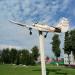 Самолет Як-52 в городе Тобольск