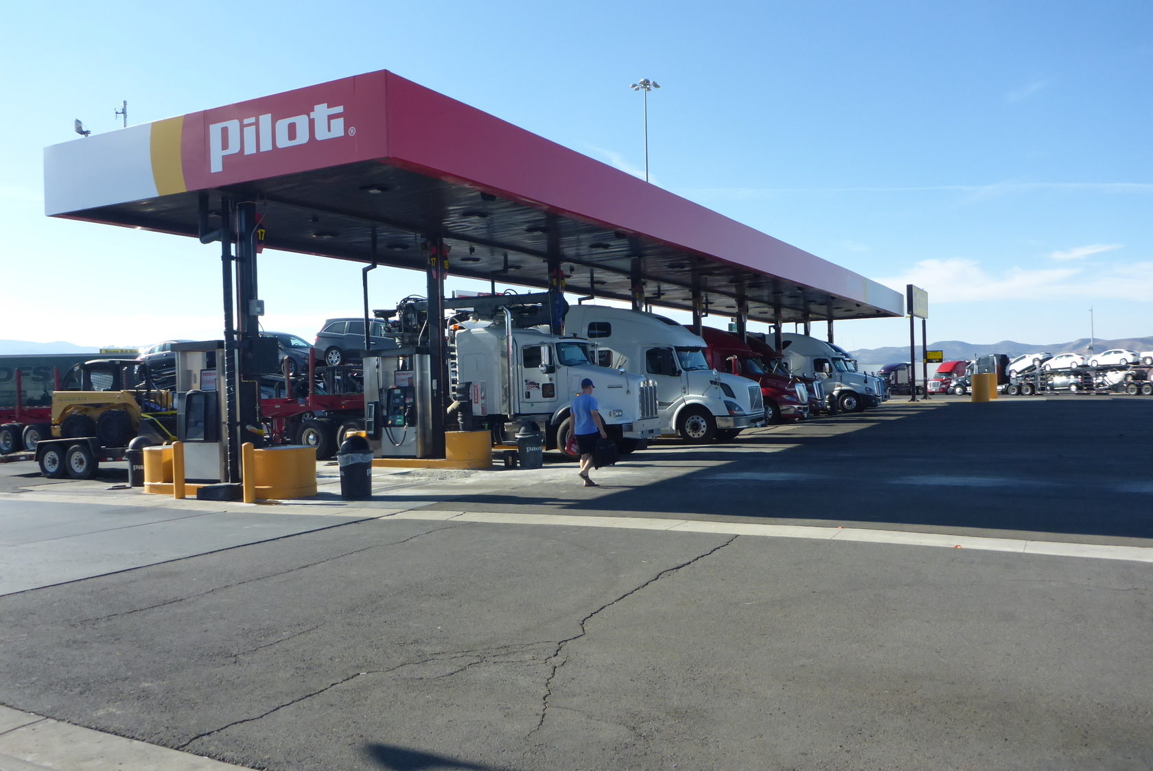 Pilot Truck Stop Fernley, Nevada restaurant, petrol / gas station