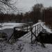 Пешеходный мост через р. Каменку в городе Москва