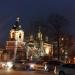 Территория храма Рождества Пресвятой Богородицы во Владыкино в городе Москва