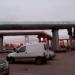 Трубопроводная эстакада в городе Москва