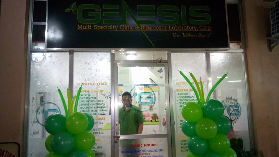Genesis MultiSpecialty Clinic & Diagnostics Laboratory, Corp. Davao