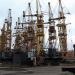 «Кладбище кранов» в городе Ульяновск