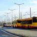 Wielostanowiskowy przystanek autobusowy Łódź Fabryczna in Łódź city
