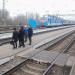 Пешеходный переход с деревянным настилом через железнодорожные пути в городе Каменск-Шахтинский