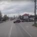 Железнодорожный переезд в городе Евпатория