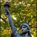 Statue de la Liberté dans la ville de Paris