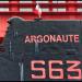 Submarine Argonaute (S 636) in Paris city