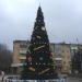 Место установки новогодней ёлки в городе Каменск-Шахтинский
