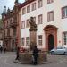 Löwenbrunnen in Stadt Heidelberg