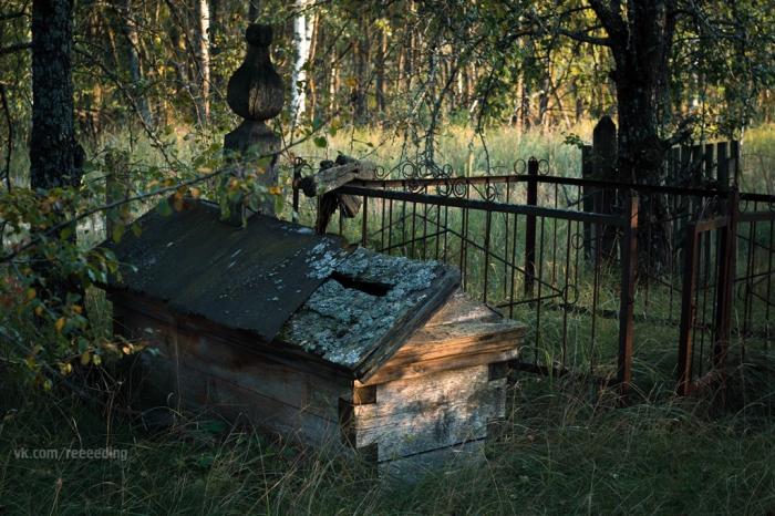 Могильные кресты старообрядцев