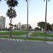 Marina Green Park in Long Beach, California city