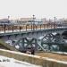 Старый Посопный мост через реку Инсар в городе Саранск