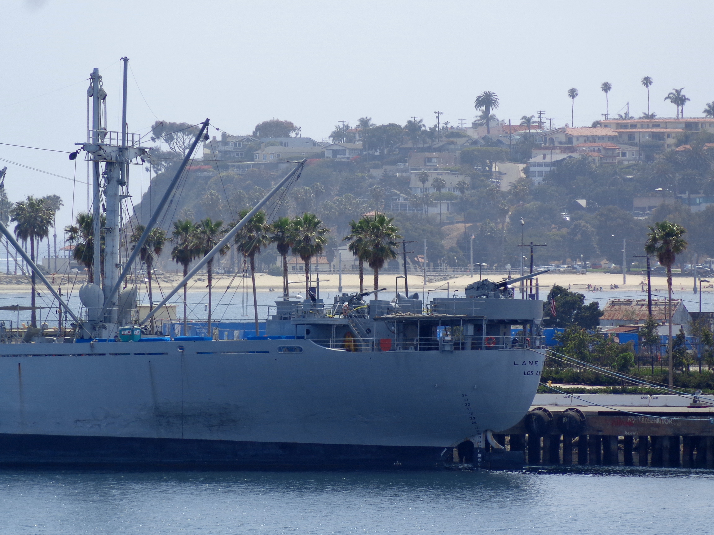 SS Lane Victory museum, ship, NRHP National Register of Historic