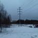 Опора воздушной линии электропередач 110 кВ в городе Москва