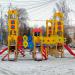 Детская новогодняя площадка 2017 года в городе Гомель