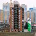Строящееся многоэтажное здание в городе Саранск