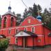 Храм Максима Исповедника на Нахабинском кладбище в городе Нахабино