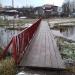 Пешеходный мост через р. Вохну в городе Павловский Посад
