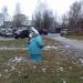 Скульптура в городе Павловский Посад