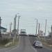 Охраняемый железнодорожный переезд со шлагбаумом в городе Каменск-Шахтинский