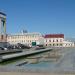Fountains cascade in Minsk city