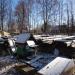 Строящаяся часовня в городе Долгопрудный