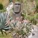 Easter Island Moal statue replica in Los Angeles, California city