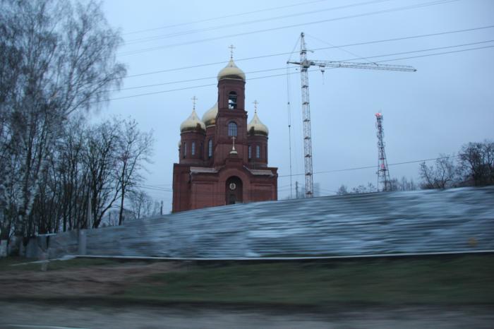 Проект церкви города Клинцы