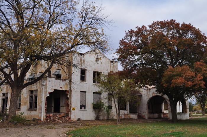 The Abandoned Stamford Inn Stamford Texas