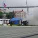 Памятный знак и пара гаубиц Д-30 в городе Владивосток