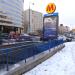 Wejście do stacji metra Wierzbno (pl) in Warsaw city