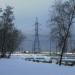Опора ЛЭП в городе Москва