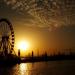 Playland with Ferris Wheel in Dubai city