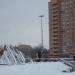 Мачта освещения в городе Москва