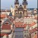 Týn Cathedral in Prague city