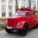 Памятник пожарной автоцистерне в городе Екатеринбург