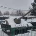 Самоходная артиллерийская установка СУ-100 в городе Москва