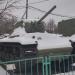Тяжелый танк КВ-1 в городе Москва