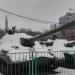 Тяжёлый танк Т-10М в городе Москва