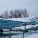 Истребитель Су-27 в городе Москва