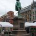Monumentet Christian IV in Oslo city