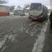Стоянка автобусов Каменского автовокзала в городе Каменск-Шахтинский