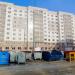 Waste collection point in Homieĺ city
