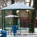 Gazebo in Homieĺ city
